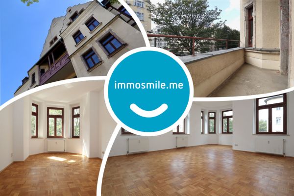 3-Raum Wohnung • 2 Bäder • Parkettboden • Kaßberg • zur Miete • große Räume • besichtigen