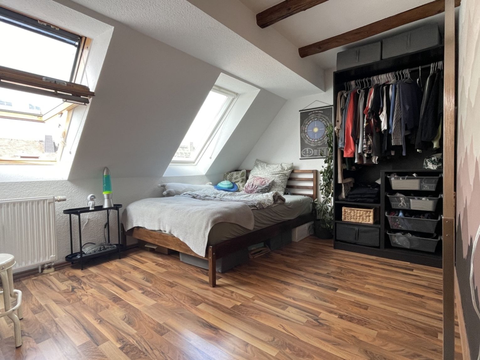 2-Zimmer • kompakt • Laminat • Balkon • frisch renoviert • frische Brötchen von BÄCKEREI im Haus 