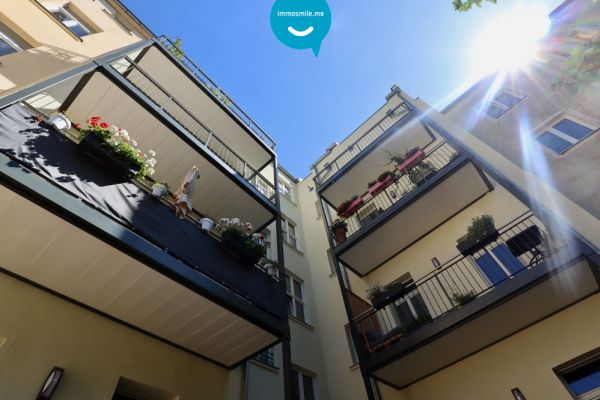 Erdgeschoss • 4-Raum Wohnung • Fußbodenheizung • Balkon • Parkettboden • Sonnenberg • in Chemnitz
