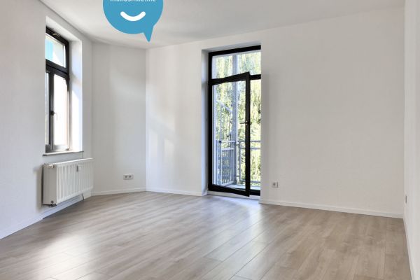 Schloßchemnitz • 2-Zimmer Wohnung • Einbauküche • individuell • Balkon • zur Miete • neu saniert