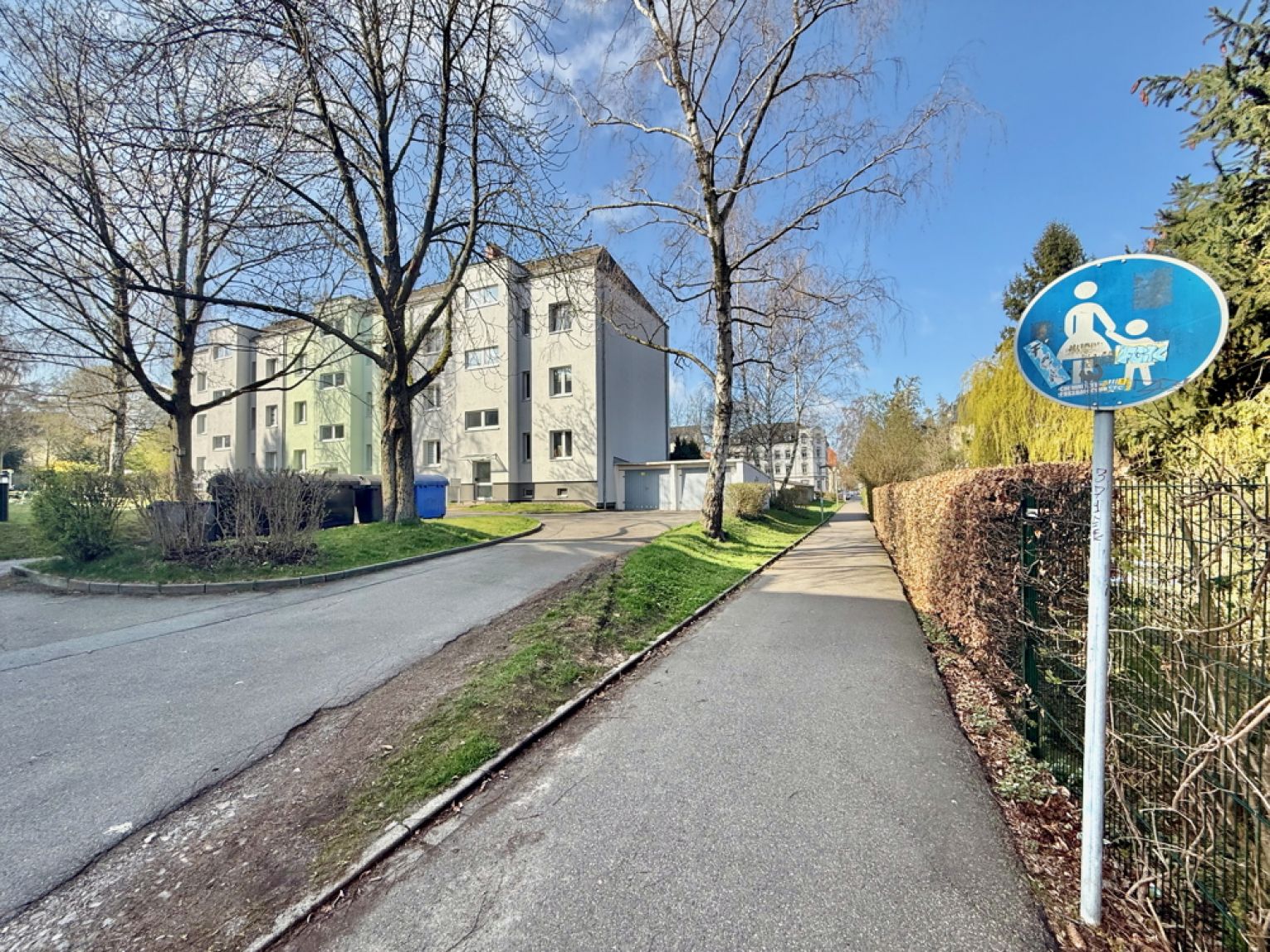 Eigentumswohnung • vermietet • mit Balkon • in Chemnitz • Musikerviertel • solide Kapitalanlage