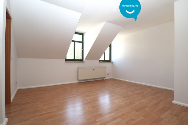 Gablenz • 2-Raum Wohnung • Dachgeschoss • Wanne • in Chemnitz • Studentenviertel • Nahe Uni • mieten