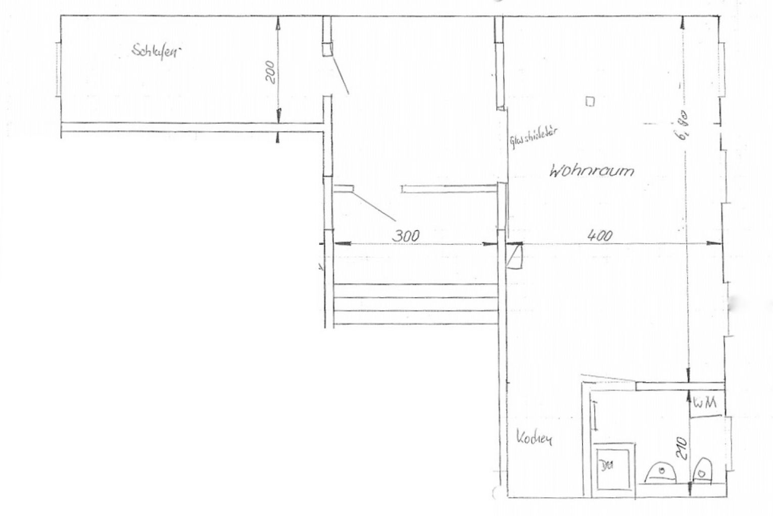 2-Zimmer Wohnung in Wittgensdorf • Dachgeschoss • Bad mit Dusche • offene Küche • Garten • Parkplatz