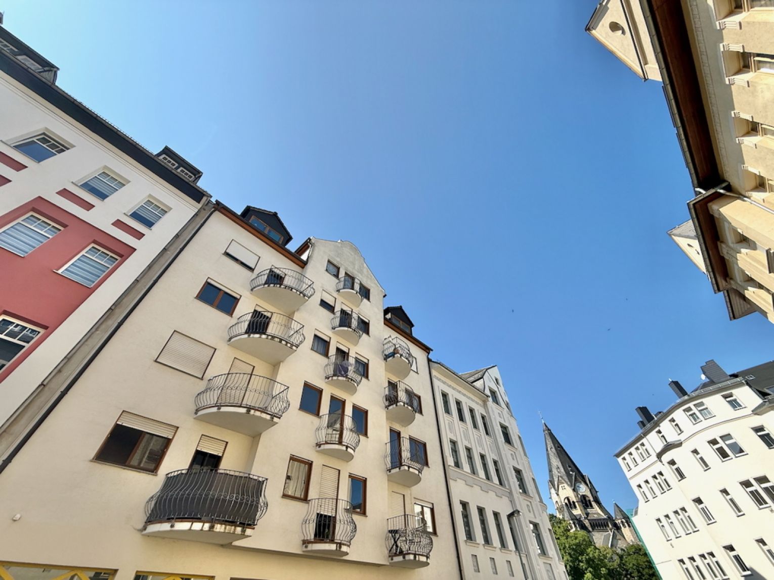 1-Zimmer • Chemnitz • Uni-Nähe • Einbauküche • Balkon • Studenten-Wohnung • Lutherviertel