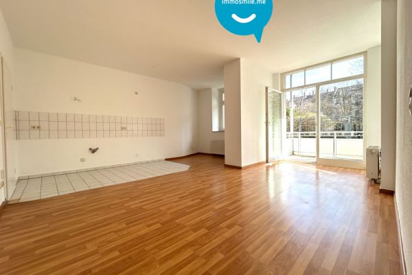 Kaßberg • offenes Wohnen • Balkon • 2 Zimmer • Tiefgarage • zur Miete • schnell sein