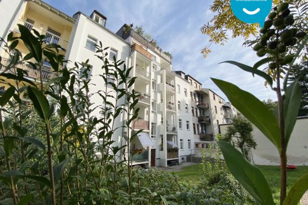 Kaßberg • vermietet • 2-Zimmer • zwei Balkone • in Chemnitz • Einbauküche • jetzt investieren