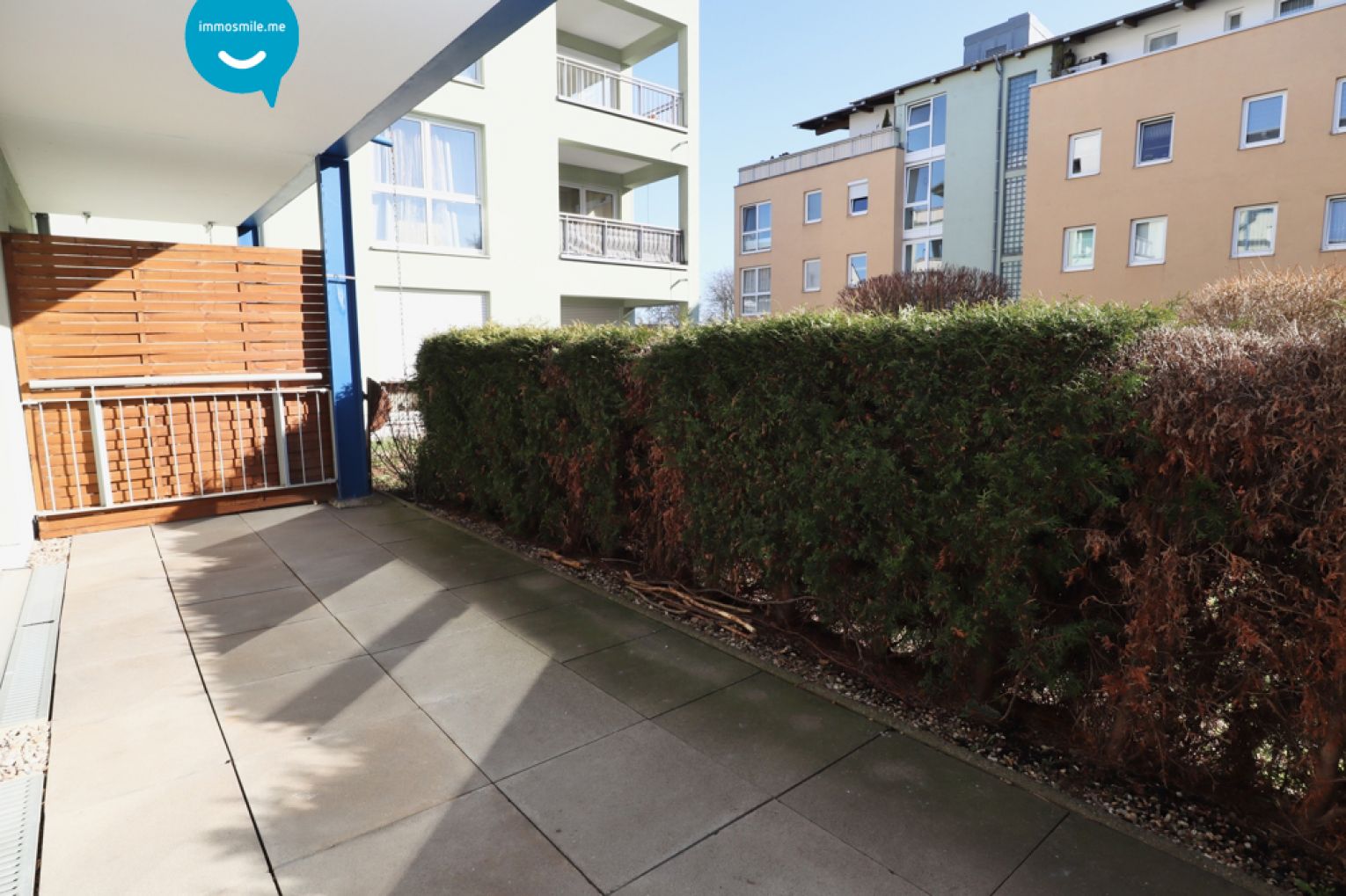 mit Terrasse • 2 Zimmer • Mietwohnung • Küche • TG-Stellplatz • ruhig gelegen • jetzt mieten