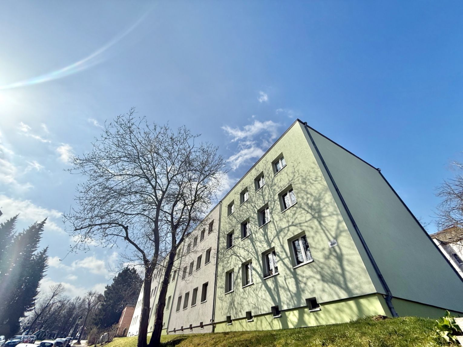 Eigentumswohnung • vermietet • mit Balkon • in Chemnitz • Musikerviertel • solide Kapitalanlage
