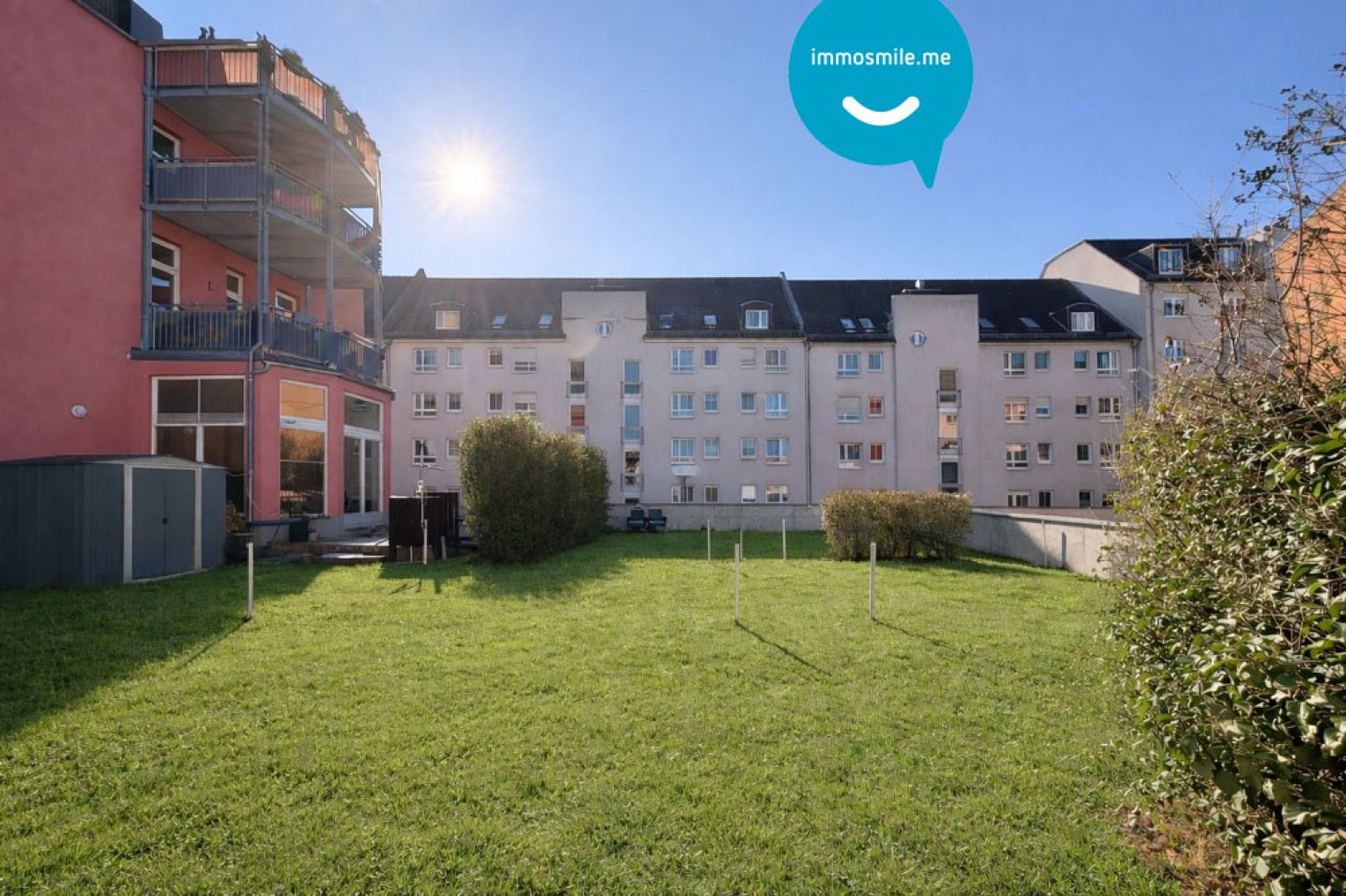 Zentrum • 2 Zimmer • zur Miete • Chemnitz • Stellplatz • großer Garten • ruhige Lage