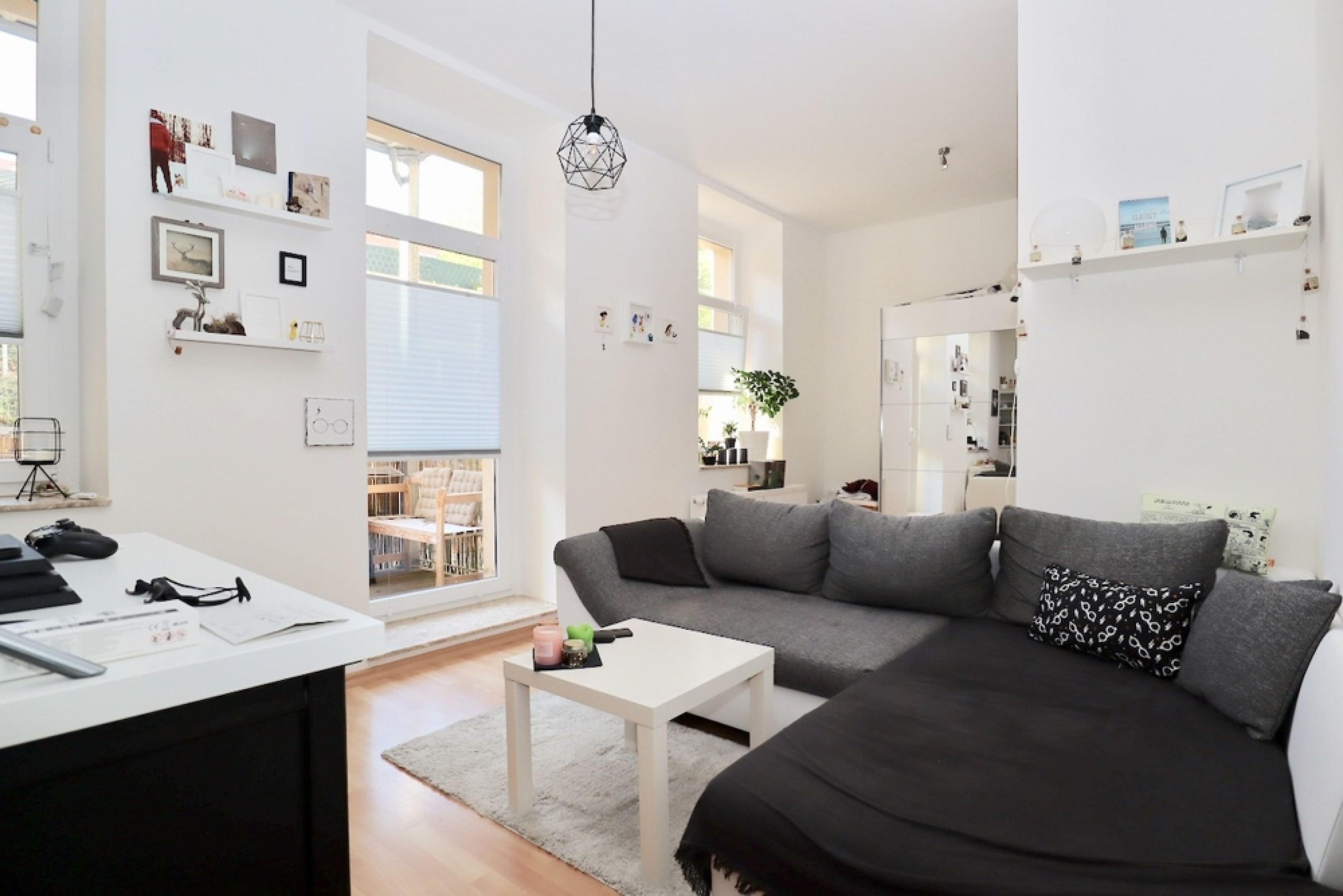 Kapitalanlage • in Chemnitz • am Schloßteich • 1-Zimmer • mit Balkon