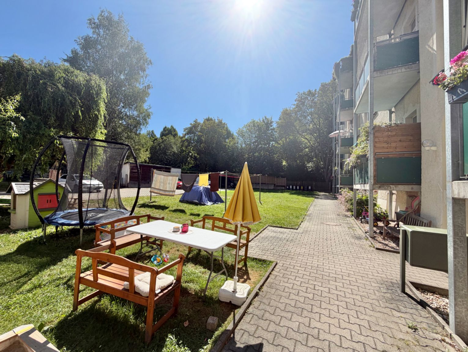 3 Zimmer • in Chemnitz • Altendorf • SELBST NUTZEN • mit Stellplatz • Erdgeschoss • Balkon • KAUFEN!
