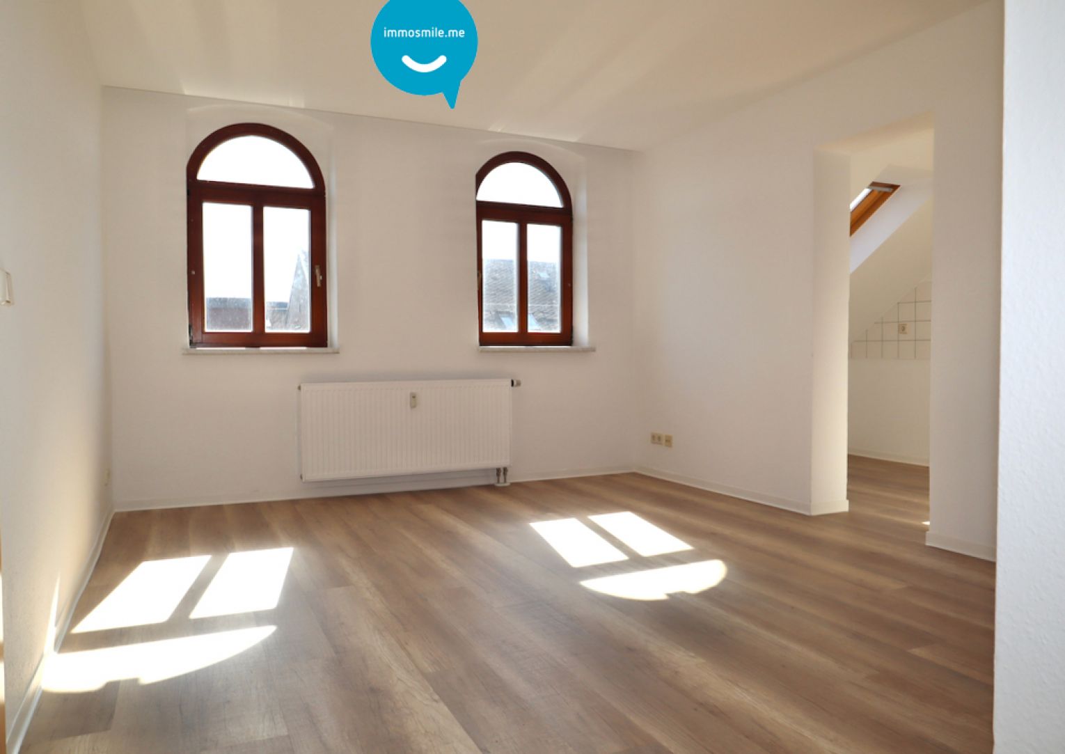 praktisch • modern renoviert • 2-Zimmer • zentrumsnah • Gartennutzung • Dachgeschosswohnung