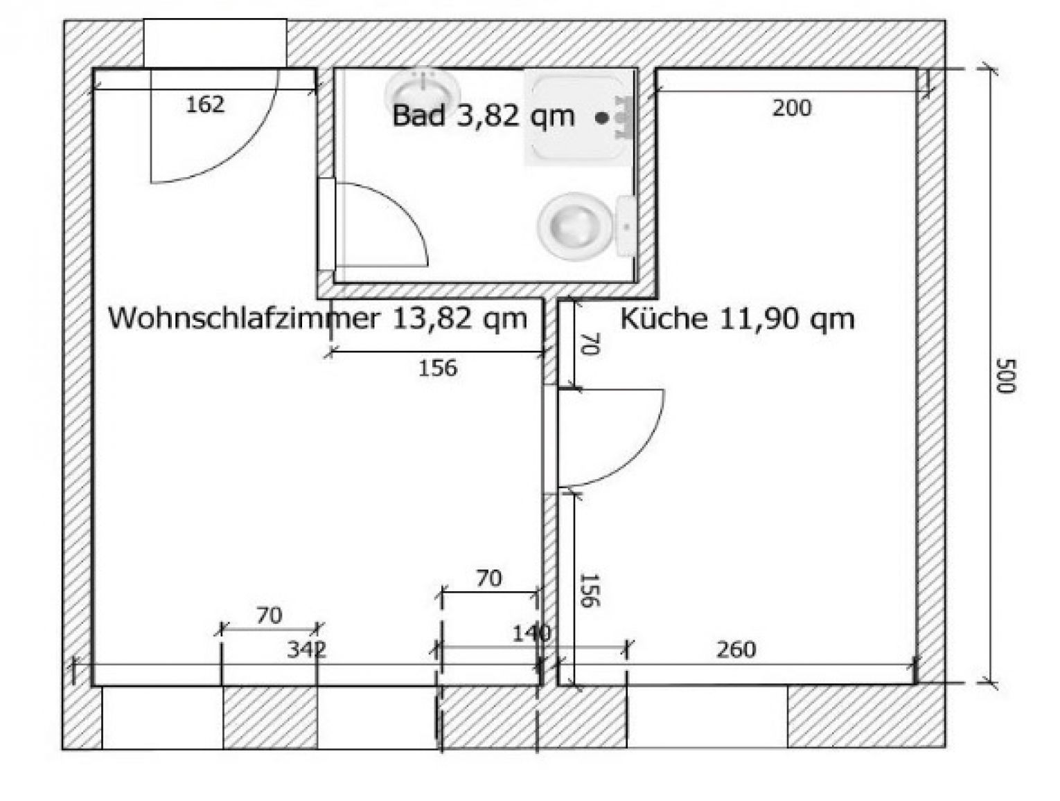 Büro • neu saniert • Erdgeschoss • Teeküche möglich • 2 Räume • TOP!