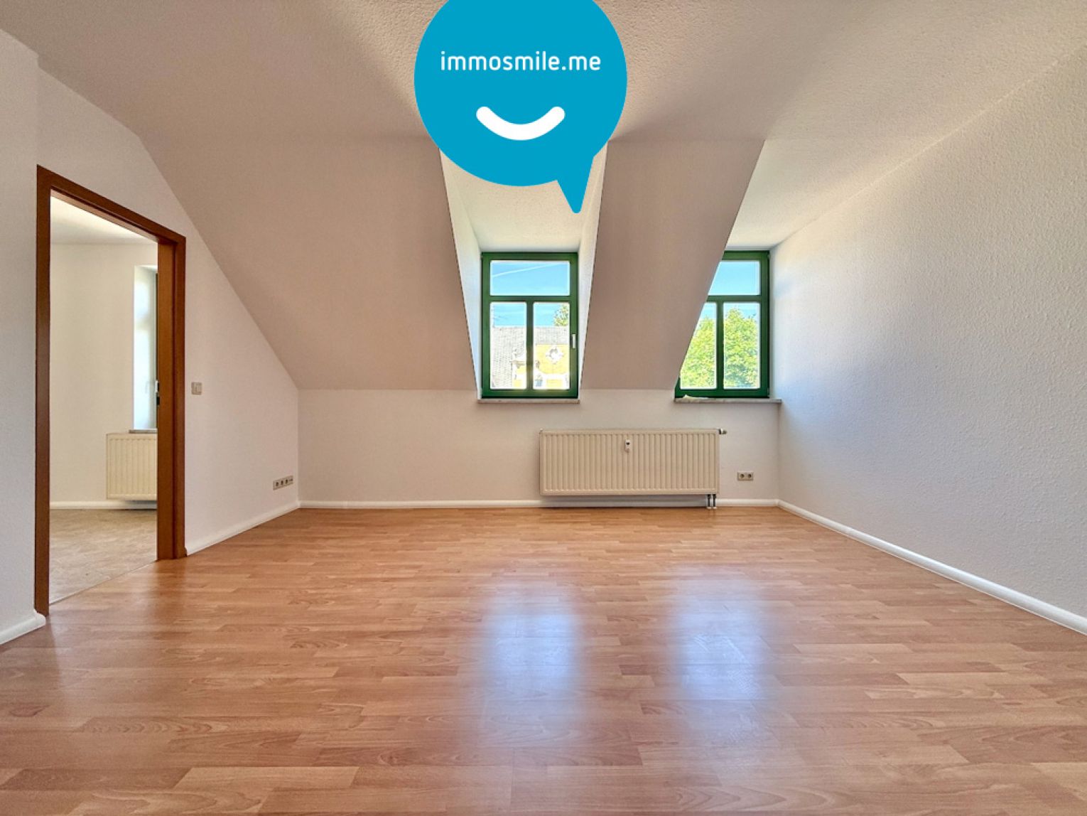 Gablenz • 2-Raum Wohnung • Dachgeschoss • Wanne • in Chemnitz • Studentenviertel • Nahe Uni • mieten