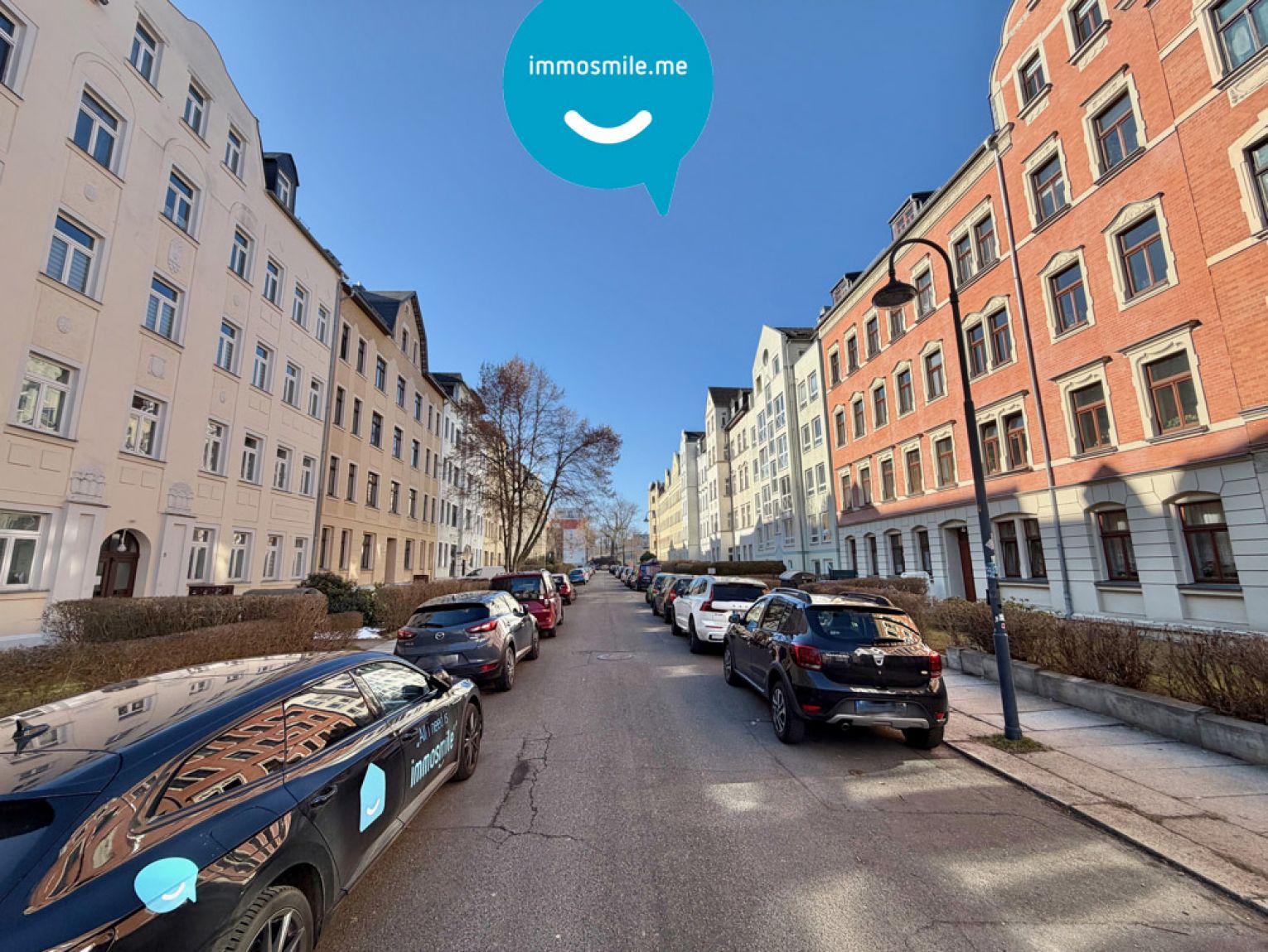 Eigentumswohnung • in Chemnitz • auf dem Kaßberg • vermietet • 2 Zimmer • mit Balkon • zum Kauf