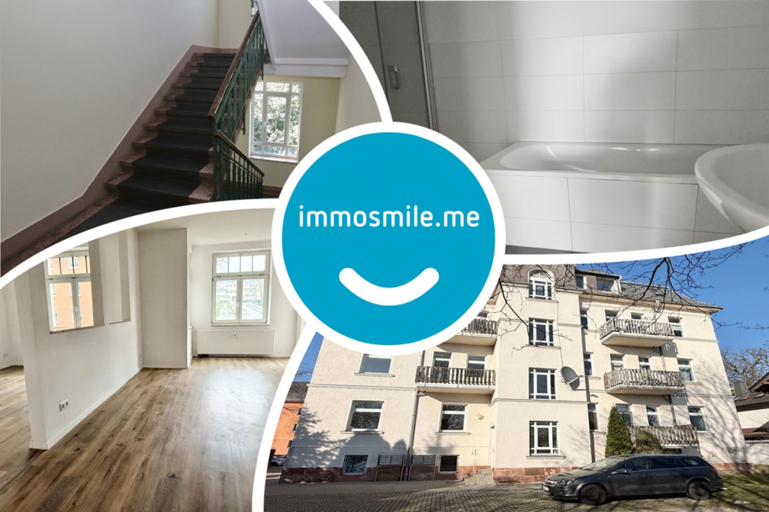 TOP • 5-Zimmer • Balkon • Bad mit Wanne & Dusche • Hochparterre • moderne offene Küche • Stellplatz
