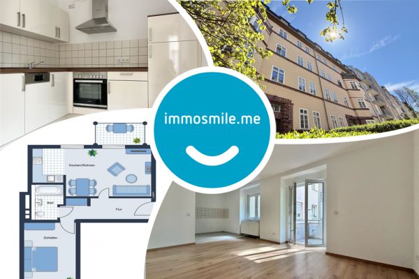 2 Zimmer • Einbauküche • Balkon • auf dem Kaßberg • in Chemnitz • zur Miete • jetzt Termin sichern!