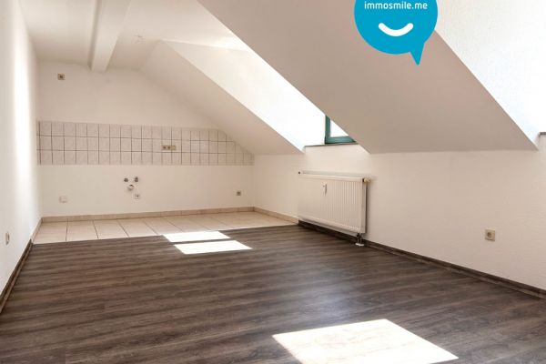 2-Zimmer Wohnung • Kaßberg • Wanne • Chemnitz • Dachgeschoss • Singlewohnung • Mieten!!