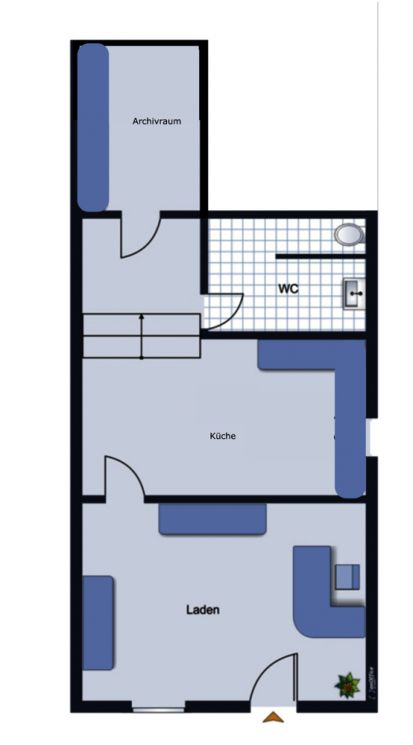 Kapitalanlage • Büro • 1,5 Räume • TG-Stellplatz • Kaßberg • zum Kauf • vermietet