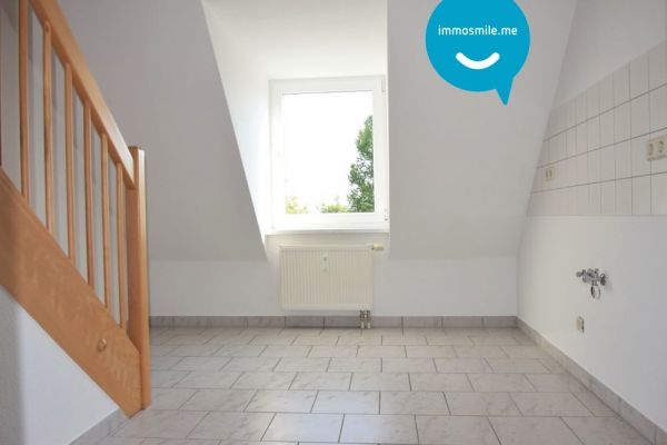 3-Raum • Einbauküche möglich • Balkon • Maisonette • Wanne • Laminat • schnell sein lohnt sich