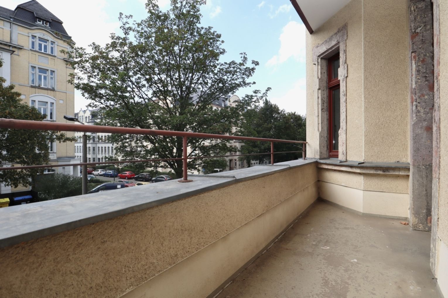 3-Raum Wohnung • 2 Bäder • Parkettboden • Kaßberg • zur Miete • große Räume • besichtigen