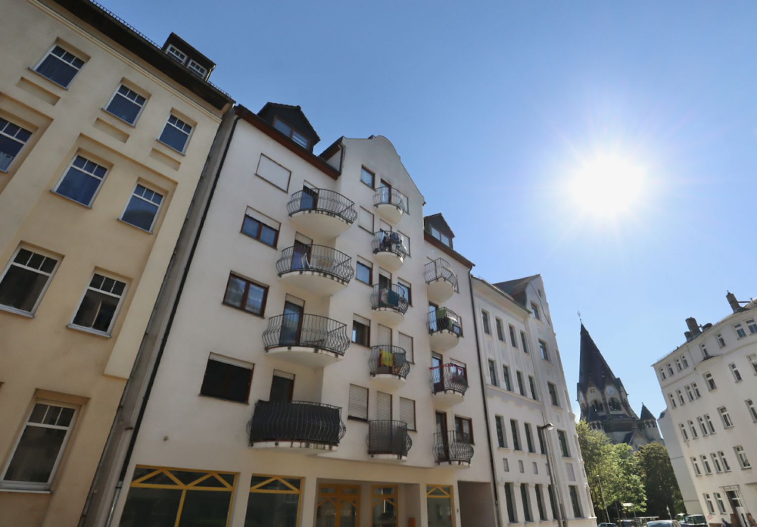 1-Zimmer • Chemnitz • Uni-Nähe • Einbauküche • Balkon • Studenten-Wohnung • Lutherviertel