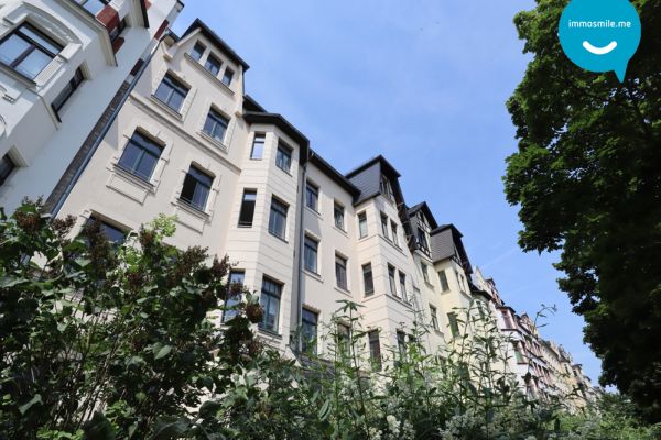 Kaßberg • vermietet • 1-Zimmer • Balkon • in Chemnitz • Einbauküche • jetzt investieren