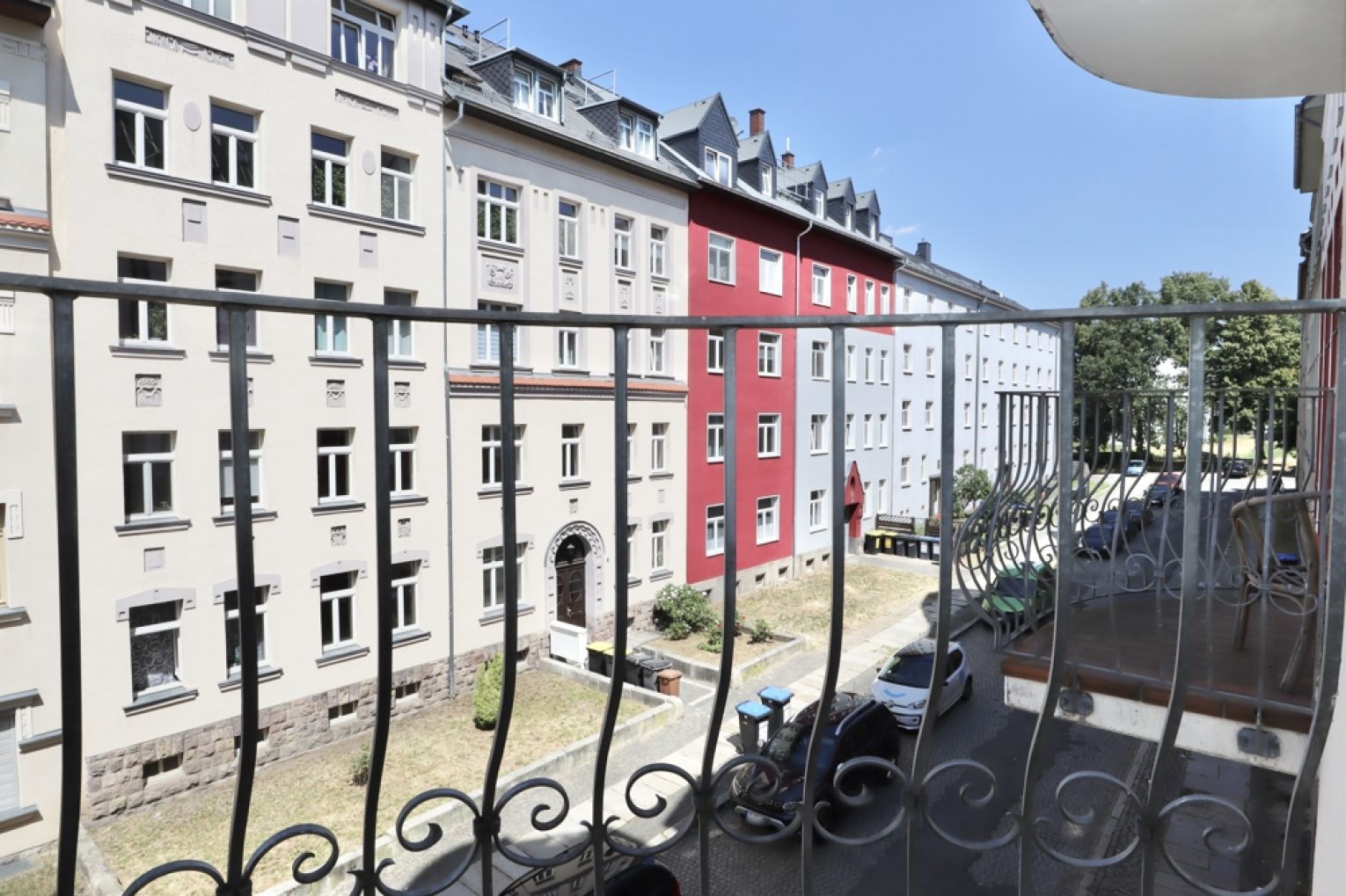 1-Zimmer • Chemnitz • Uni-Nähe • Einbauküche • Balkon • Studenten-Wohnung • Lutherviertel