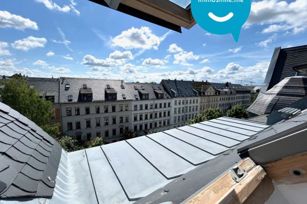 3-Raum Wohnung • Küche •  Maisonette • Schloßchemnitz • im Dachgeschoss • 2 Bäder • jetzt mieten