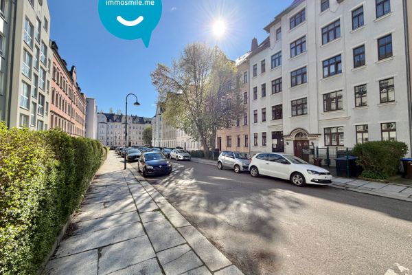 Eigentumswohnung • in Chemnitz • auf dem Kaßberg • vermietet • 2 Zimmer • mit Balkon • zum Kauf