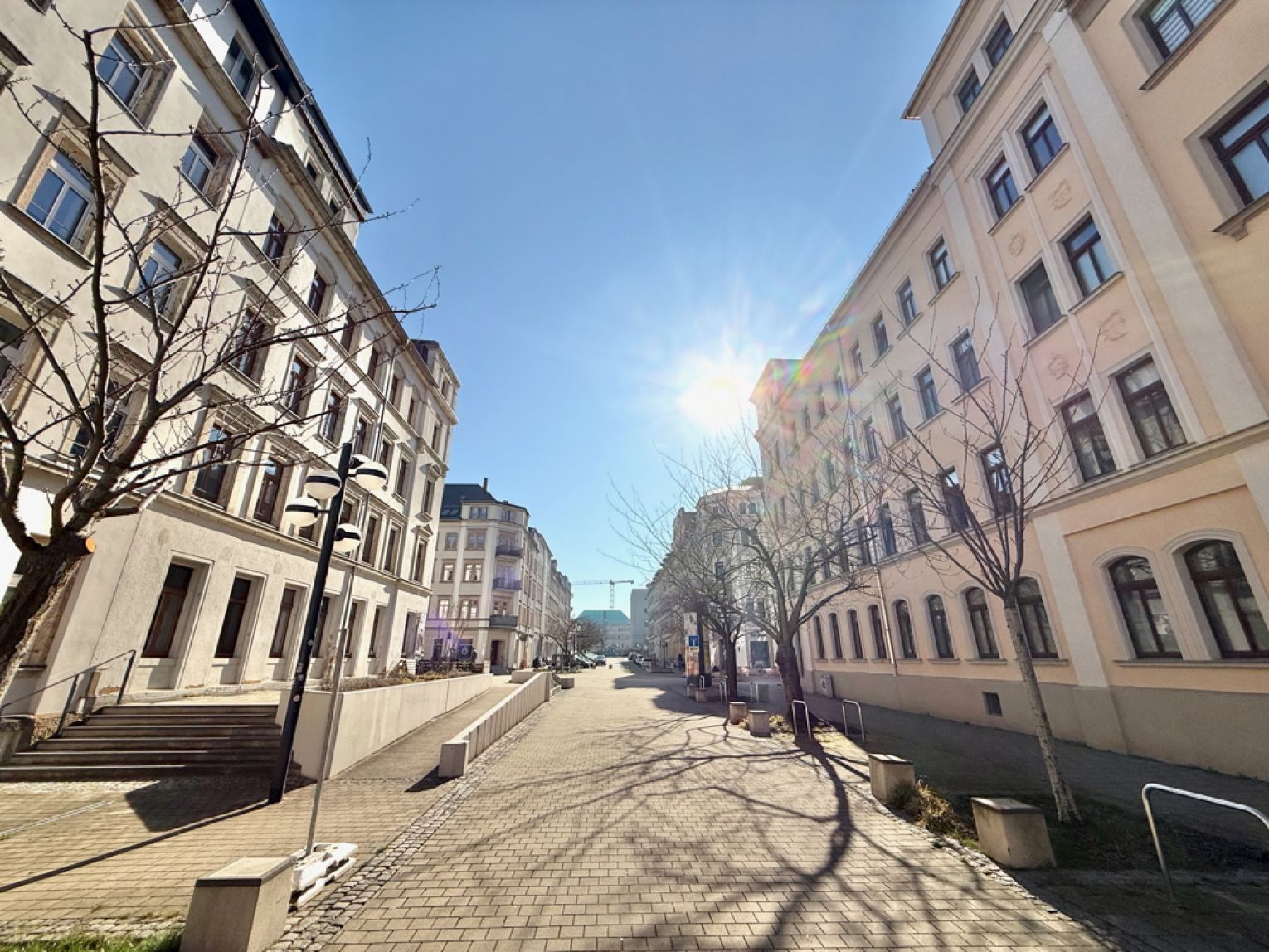 2-Raum Wohnung • im Zentrum • Brühl • in Chemnitz • vermietet • Anlageobjekt