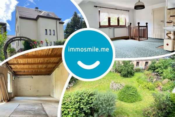 Einfamilienhaus • Oberlungwitz • Maisonette • Einliegerwohnung • Garten • Garage