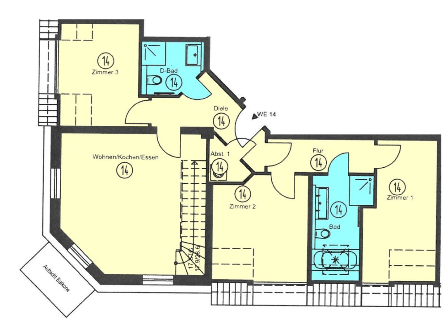 Terrasse • 5-Zimmer • Maisonette • ERSTBEZUG • Chemnitz • Fußbodenheizung • Sonnenberg • jetzt mieten