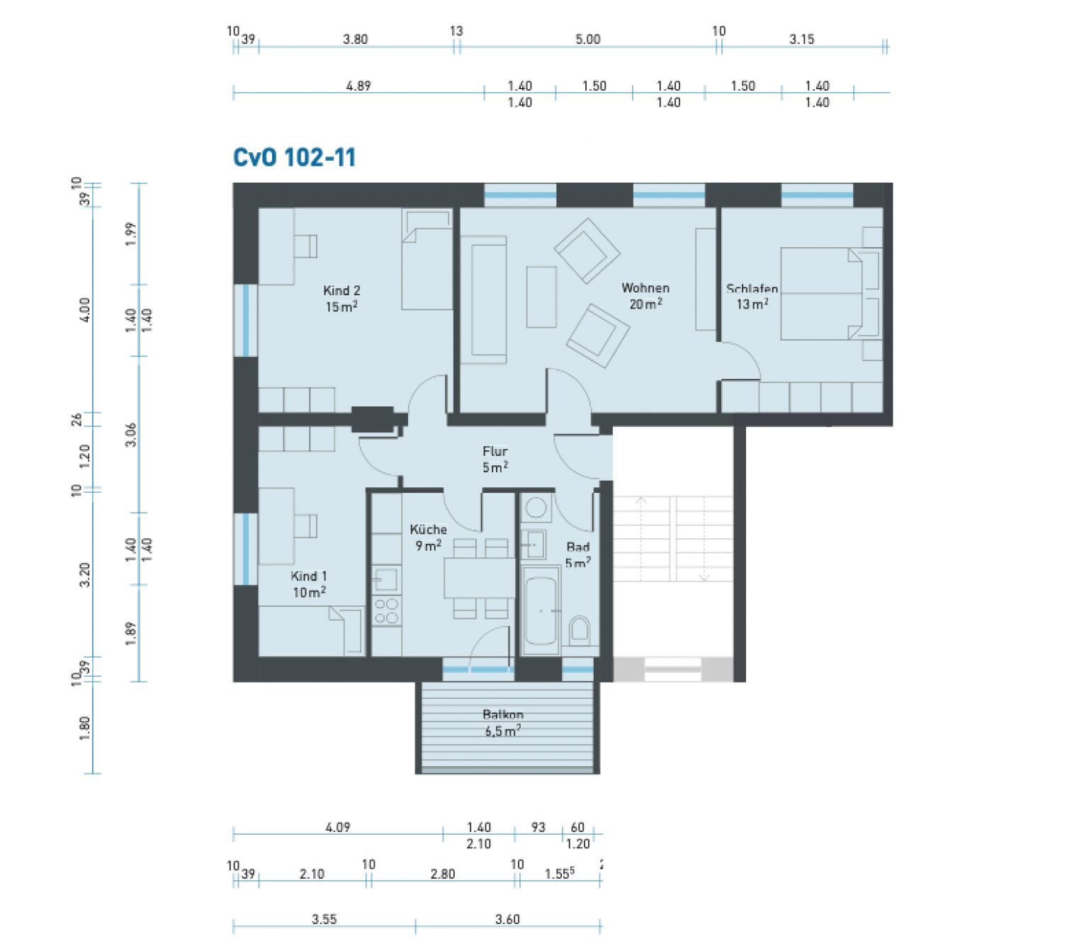 4-Raum Wohnung • Heimgarten • 1.Etage • Bad mit Wanne und  Fenster • Balkon • schnell zugreifen