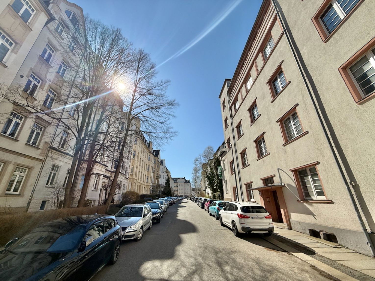 3 Zimmer • auf dem Kaßberg • im Erdgeschoss • zur Eigennutzung • mit Balkon • in Chemnitz • kaufen!
