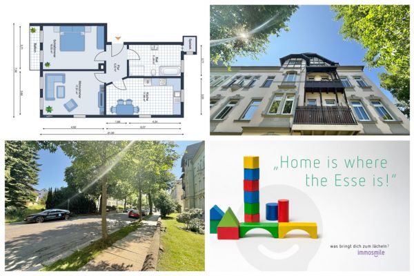 2-Zimmer • mit Balkon • Eigentumswohnung • vermietet • Ebersdorf • zum Kauf