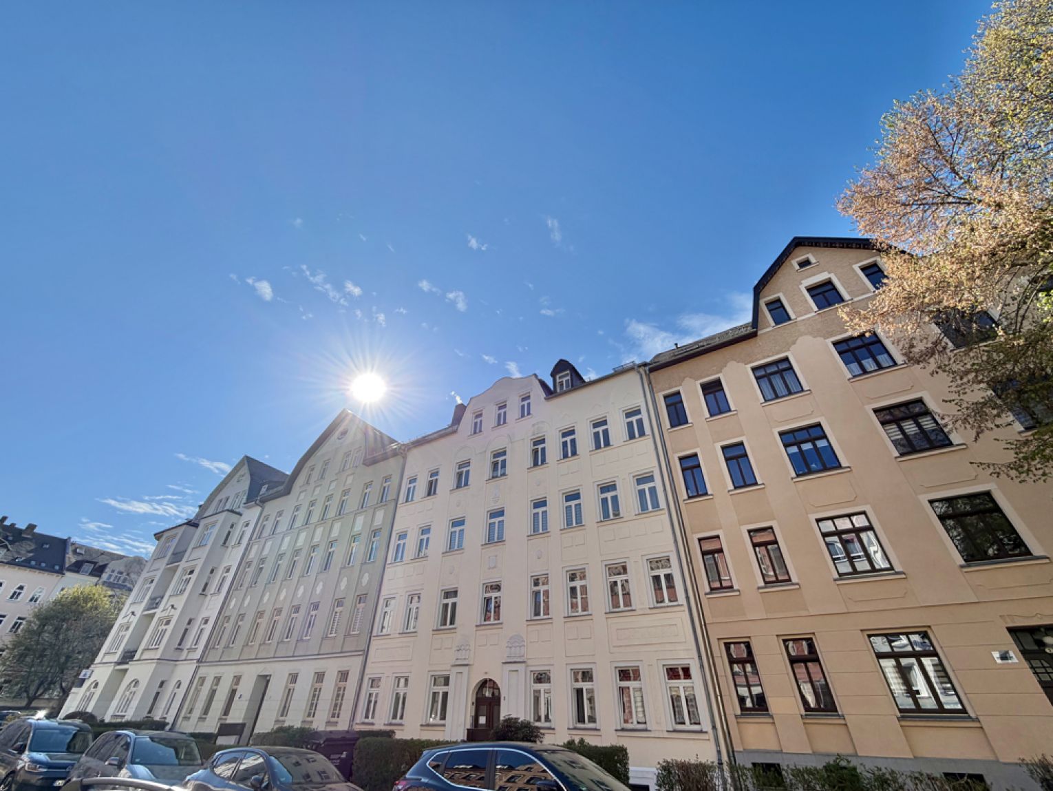 Eigentumswohnung • in Chemnitz • auf dem Kaßberg • vermietet • 2 Zimmer • mit Balkon • zum Kauf