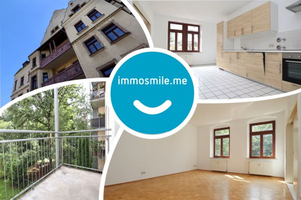 3-Raum Wohnung • Einbauküche • Parkettboden • Kaßberg • zur Miete • viel Platz • Chemnitz