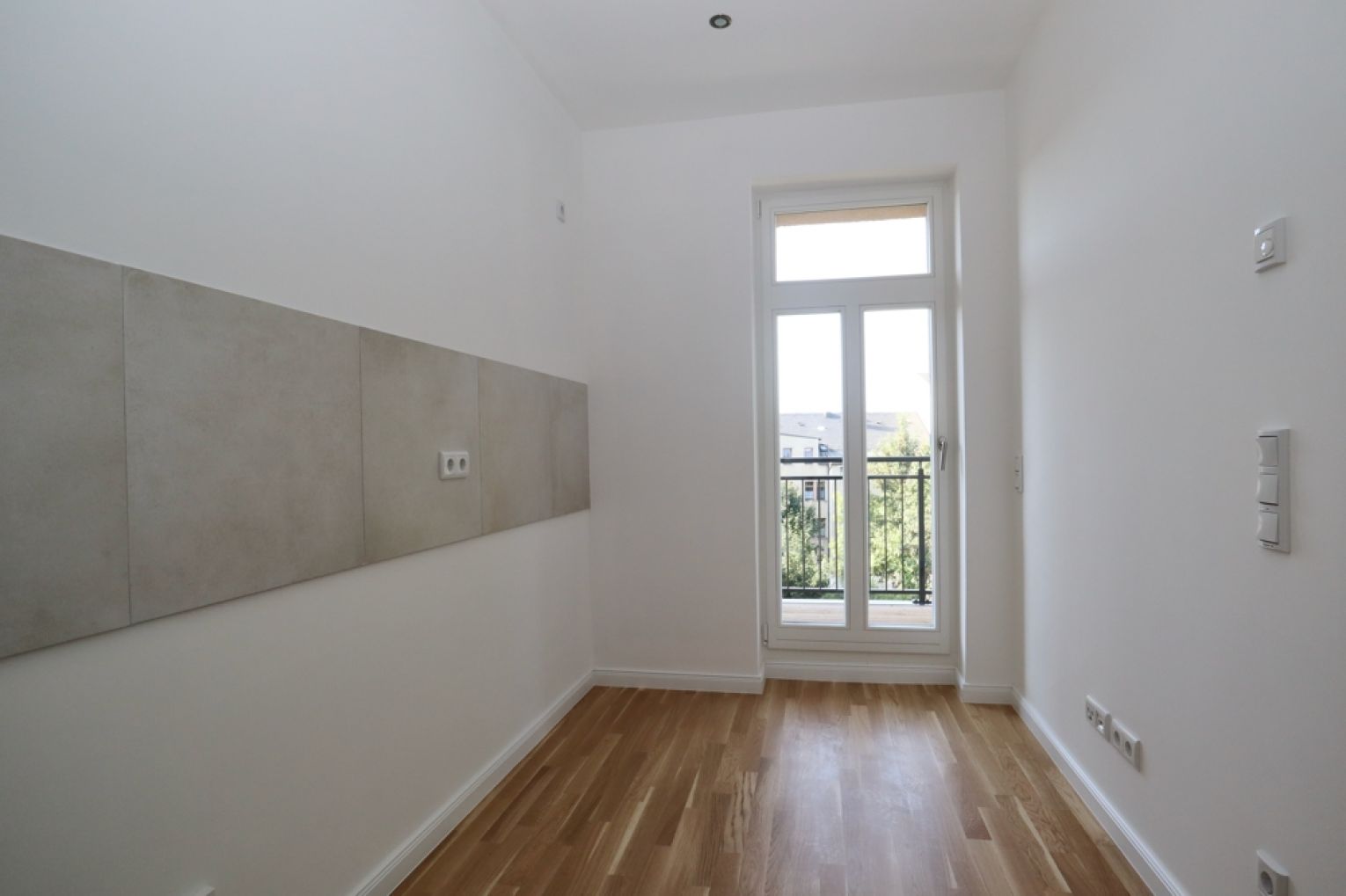 Balkon • 3-Raum Wohnung in Chemnitz • Fußbodenheizung • Erstbezug • Hilbersdorf • schnell sein