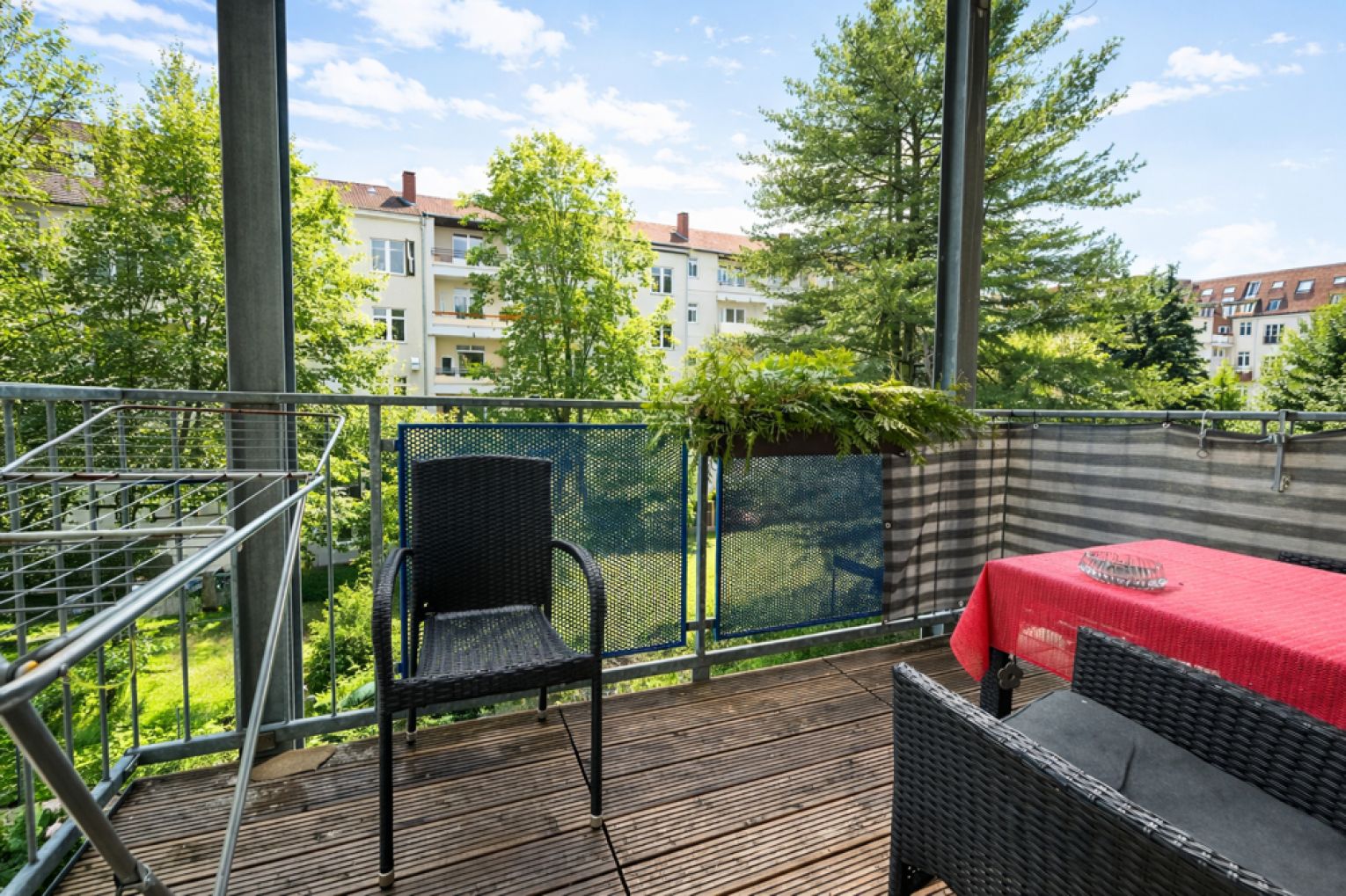Eigentumswohnung • in Chemnitz • auf dem Kaßberg • vermietet • 2 Zimmer • mit Balkon • zum Kauf