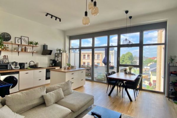 LOFT • 2-Raum • Balkon • Tiefgarage • Bad mit Wanne und Dusche • Einbauküche • Denkmal • in Chemnitz