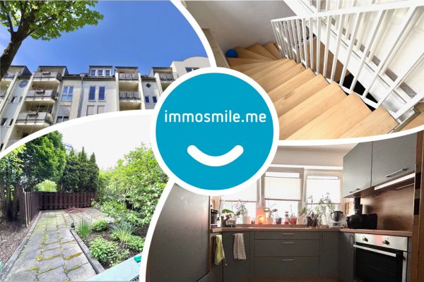 Mietwonhung • Maisonette • 4 Zimmer • Terrasse • 2 Bäder • jetzt anschauen und mieten