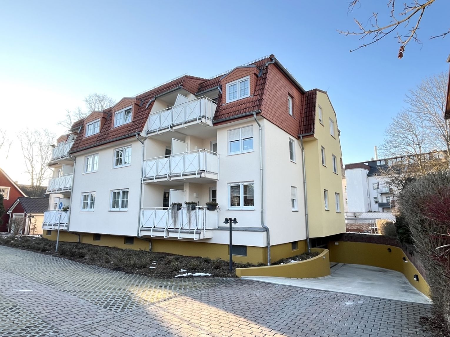 3 Zimmer • Eigentumswohnung • Altchemnitz • Balkon • Tiefgaragenstellplatz • schöne Lage • vermietet