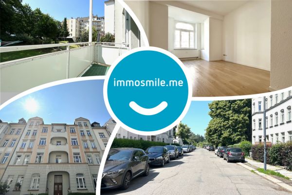 3-Zimmer • Kaßberg • Balkon • perfekte Lage • große Küche • für Familien • zur Miete