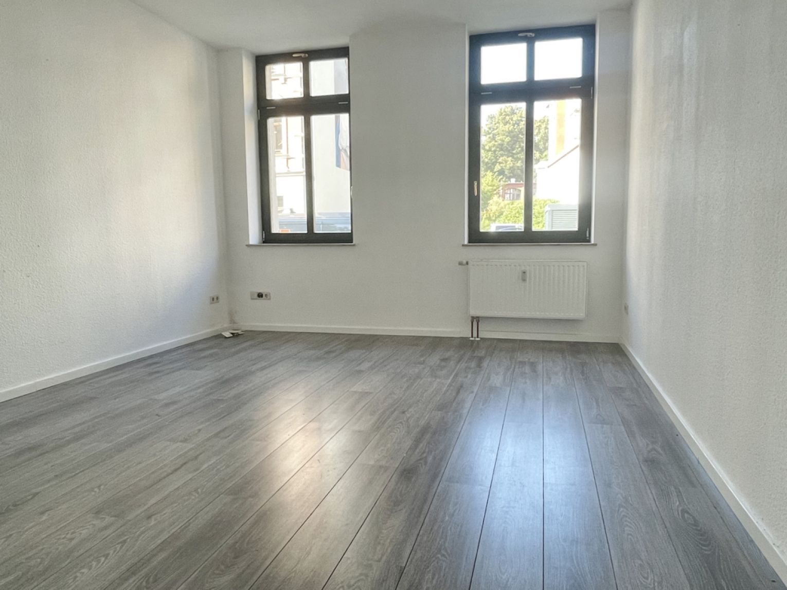 3-Raum • neue Einbauküche • TOP-Laminat • Hochparterre • Schloss-Chemnitz • ruhige Lage • Anschauen?