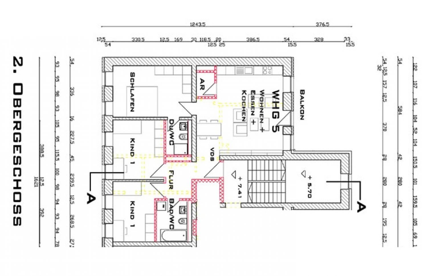 4-Raum • moderne offene Küche • großer Balkon • 2 Bäder mit Wanne+Dusche • Grillplatz • Stellplatz