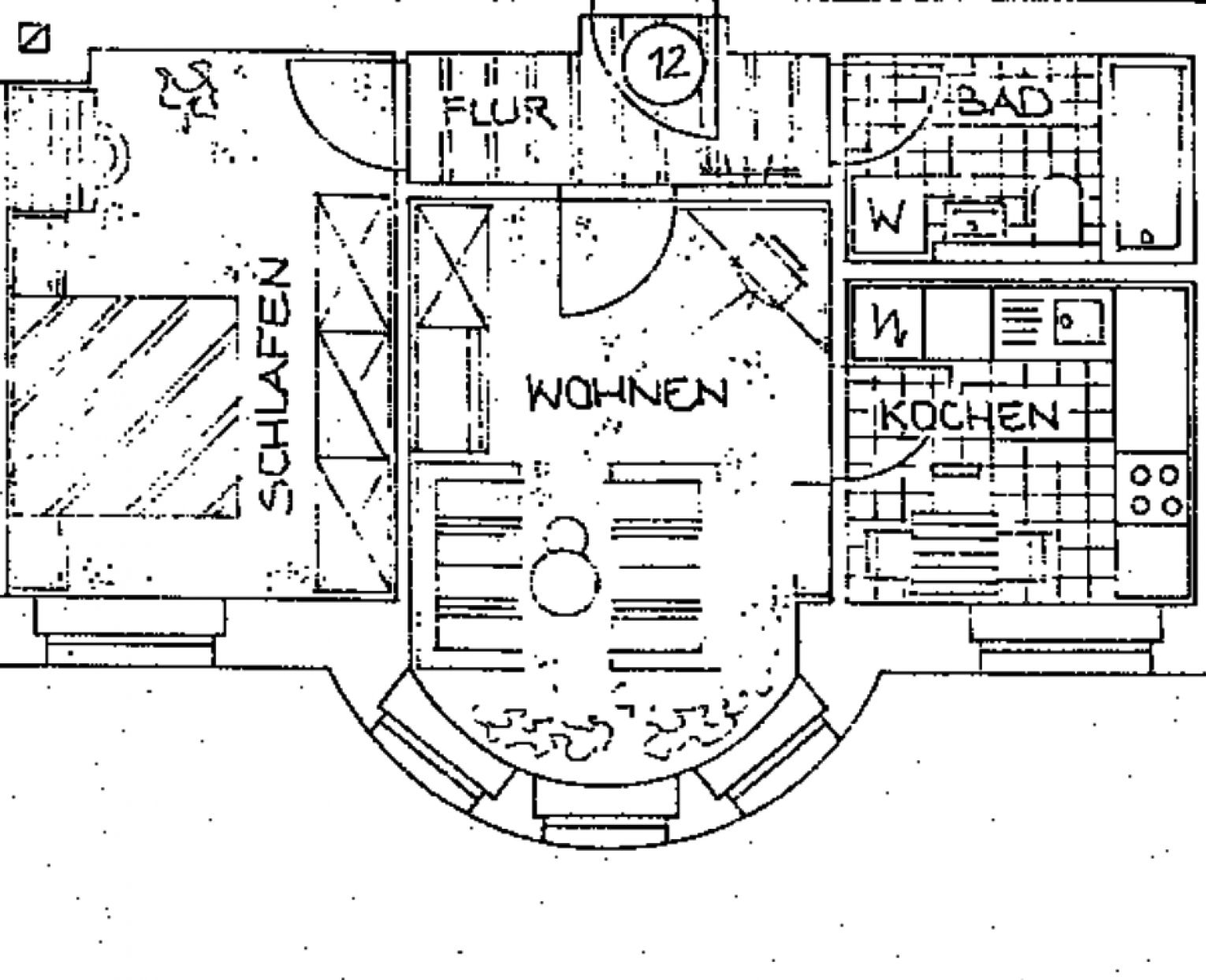 • 2 Zimmer • Erker-Wohnzimmer • Chemnitz-Kaßberg • zur Miete • jetzt Termin vereinbaren