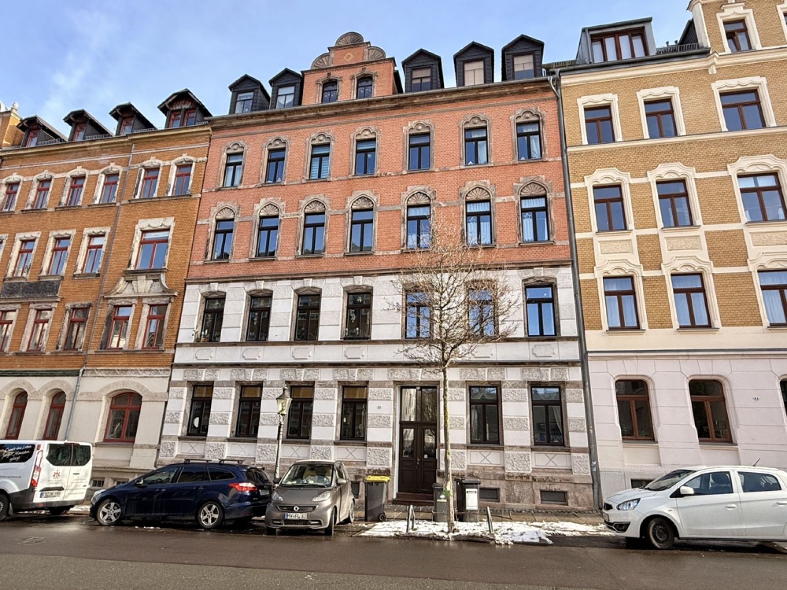 3-Raum Wohnung in Chemnitz • Parkett • Balkon • Wanne • Aufzug • weiße Stil-Türen! • Kulturdenkmal