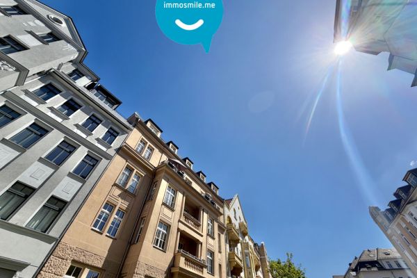 Kaßberg • 2-Zimmer • vermietet • zum Kauf • mit Balkon • in Chemnitz • als Kapitalanlage • kaufen!
