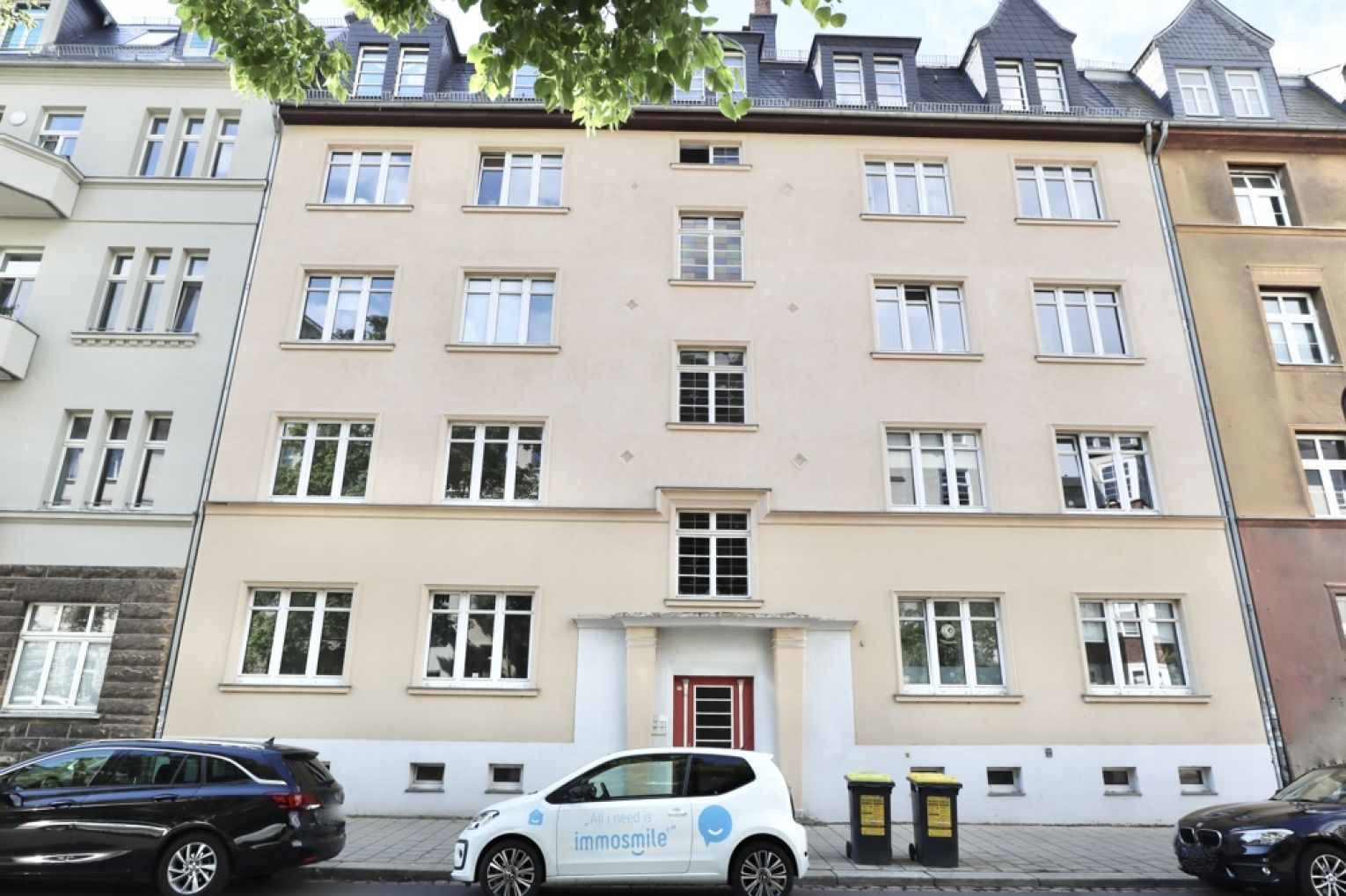 2-Raum Wohnung • Kaßberg • Balkon • Chemnitz • Einbauküche • neuer Boden • zur Miete